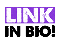 Link In Bio Sticker by Digital Noir