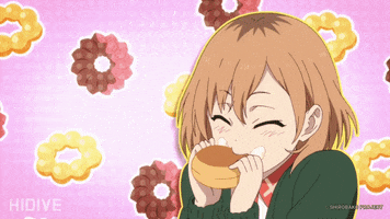 Donuts Anime Girl GIF by HIDIVE