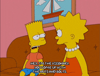 brag bart simpson GIF