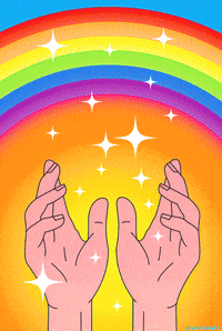 Best Wishes Good Luck GIF by PEEKASSO