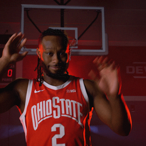 Basketball Dunk GIF by Ohio State Athletics