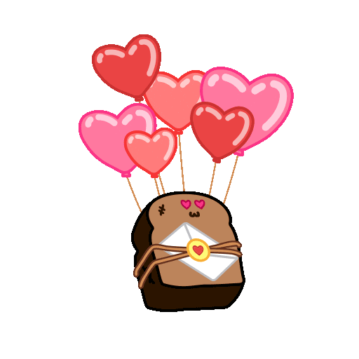 For You Love Sticker by Tasty Toastys