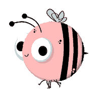 happy pink Sticker