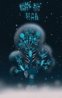 Christmas Glowing GIF by Chemical Sister