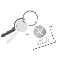 opulrealty real estate opul realty miketripoli Sticker
