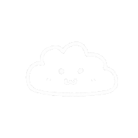Happy Cloud Sticker