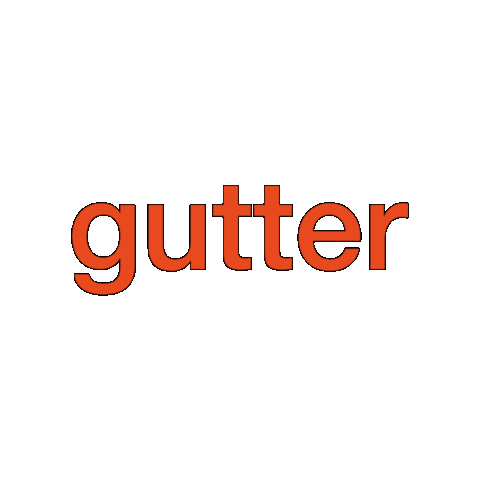GutterCorp music gutter Sticker