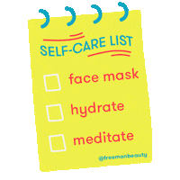 Self Care Sticker by Freeman Beauty