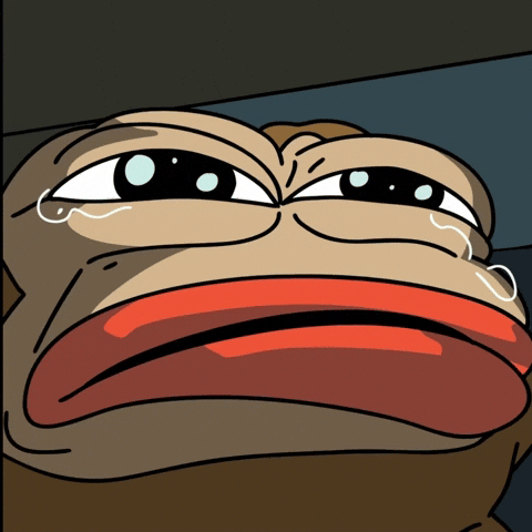 Sad Cry GIF by Ponke