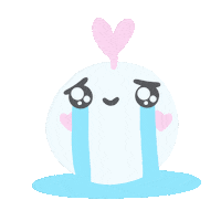 Happy Tears Love Sticker