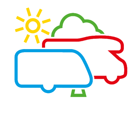 CARAVANSALON giphyupload camping camper reisen Sticker
