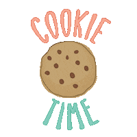 Jesswij dessert snack cookie cookie time Sticker