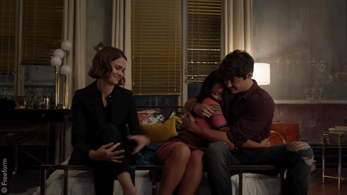 noah centineo jesus adams foster GIF by Good Trouble