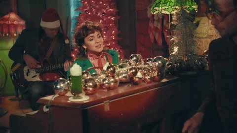 Christmas Vacation Piano GIF by Norah Jones