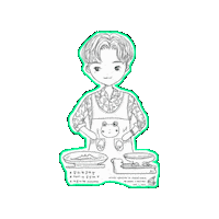 Kim Min Jae Korean Actor Sticker