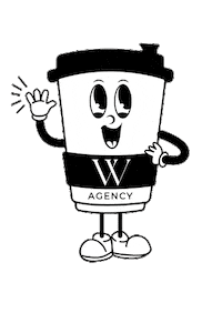 Coffee Hello Sticker by Wonders Agency