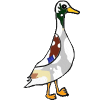 Pato Runnerduck Sticker