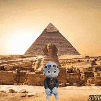 Pyramid Sphinx GIF by Zhot