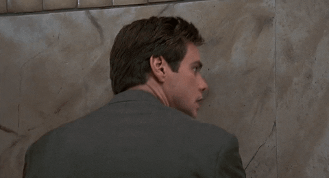 Shocked Jim Carrey GIF by hero0fwar