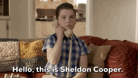 Young Sheldon Cbs Phone GIF by CBS