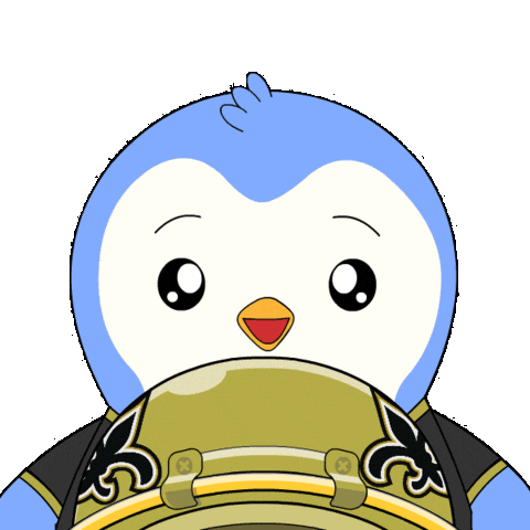 New Orleans Football Sticker by Pudgy Penguins