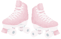 Roller Skating Sticker