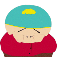 Sad Eric Cartman Sticker by South Park