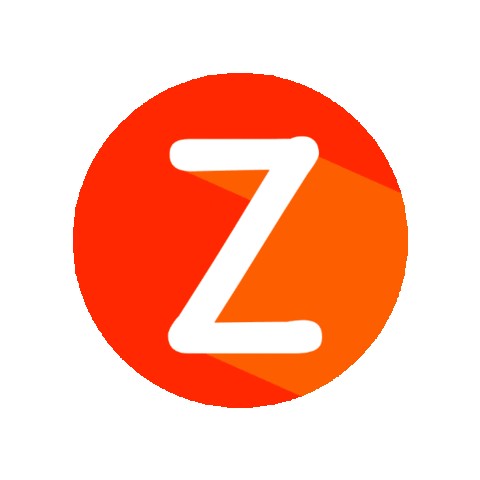 Orange Abc Sticker