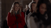 Happy Tori Anderson GIF by Hallmark Mystery
