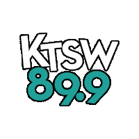 ktsw899_radio radio txst radio station texas state university Sticker