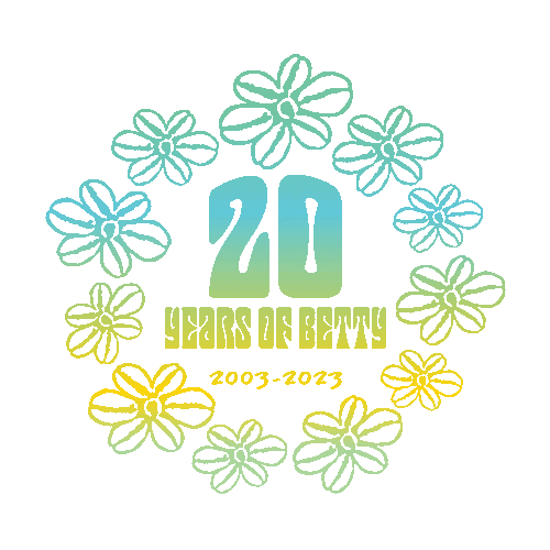 Happy Flower Sticker by Bettybelts