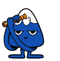 Spacebunsak Sticker
