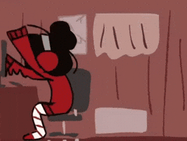 Angry Typing GIF
