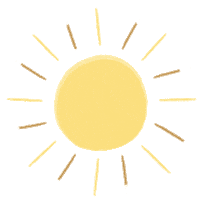 Summer Sun Sticker by Our Second Nature