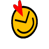 marsblackbird heart face street naughty Sticker