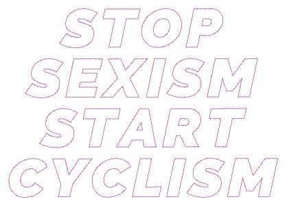 Stopsexism Sticker by Cyclits Cycling Collective