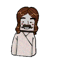christmas jesus Sticker by Florens Debora
