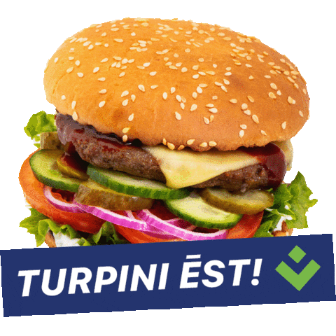 Virsi food burger tasty omnom Sticker