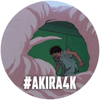 Otaku Akira Sticker by MangaUK