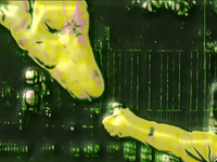 MFDtheArtist trippy psychedelic weird balloon GIF