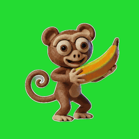 Hungry Monkey GIF