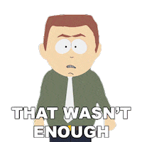 Not Enough Sticker by South Park