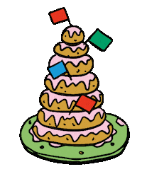 Pippi Longstocking Sticker by Astrid Lindgren Official