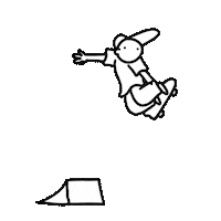 Skate Skating Sticker