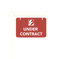 Under Contract Home Sticker by Ebby Halliday Companies