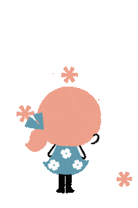 Girl Coffee Sticker
