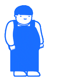 Happy Pointing Sticker by il Geru GIFs