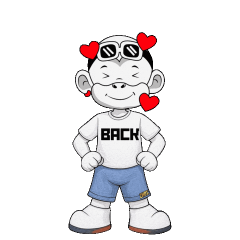 Im Back Sticker by Zhot