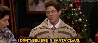 jimmy fallon santa GIF by The Tonight Show Starring Jimmy Fallon