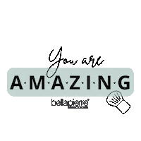 Quote You Are Amazing Sticker by Make-Up Groothandel/Bellapierre